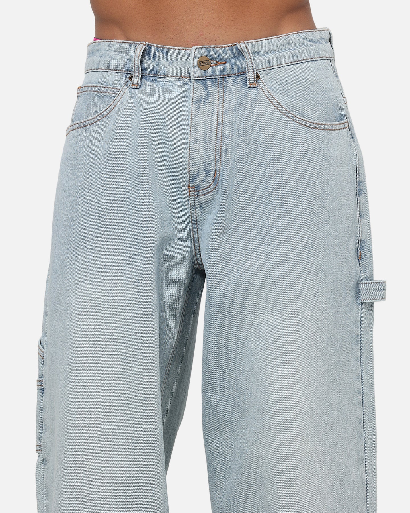 Carre Baggy Carpenter Jeans Sunfade Blue