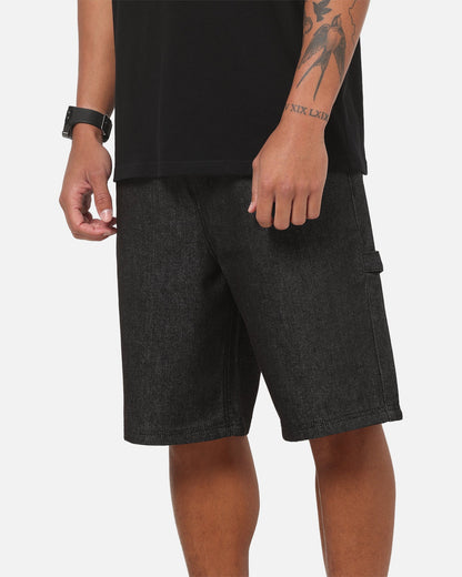 Carre Carpenter Jorts Raw Black