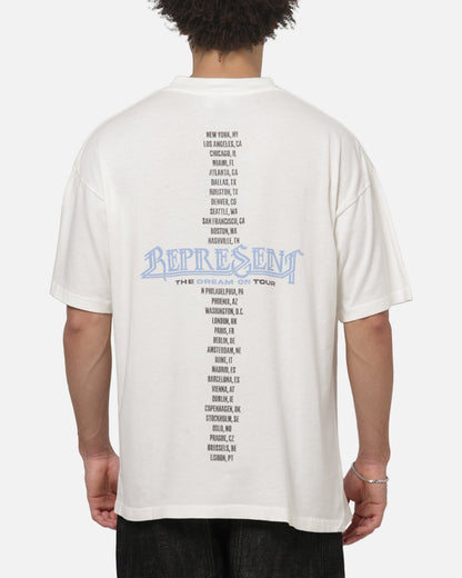 Represent Golden Tour T-Shirt Flat White