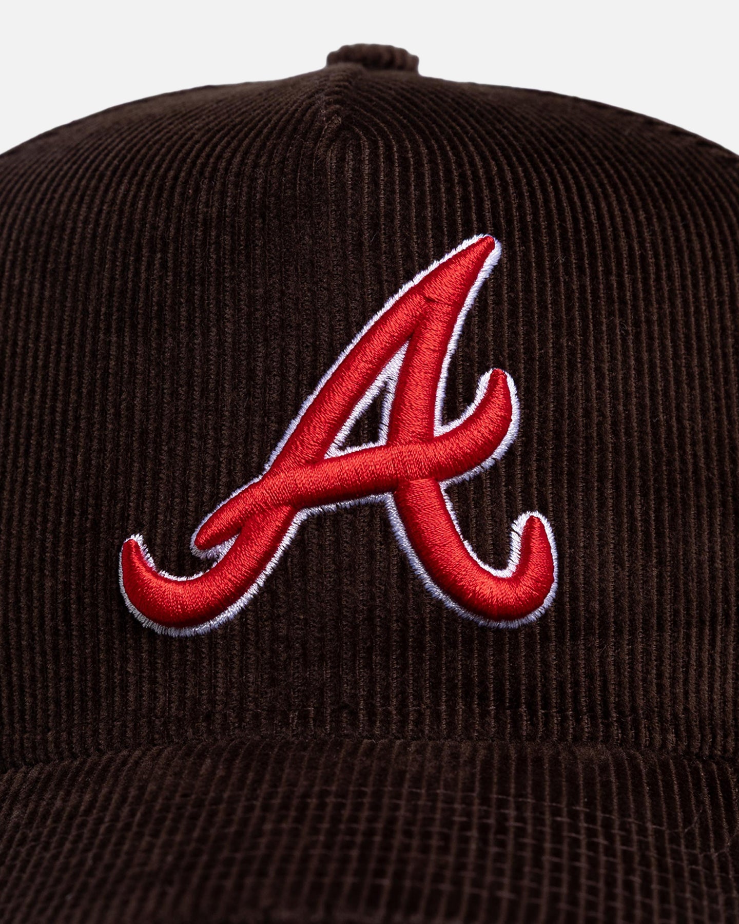 New Era Atlanta Braves 'Walnut Cord' 9FORTY A-Frame Snapback Walnut