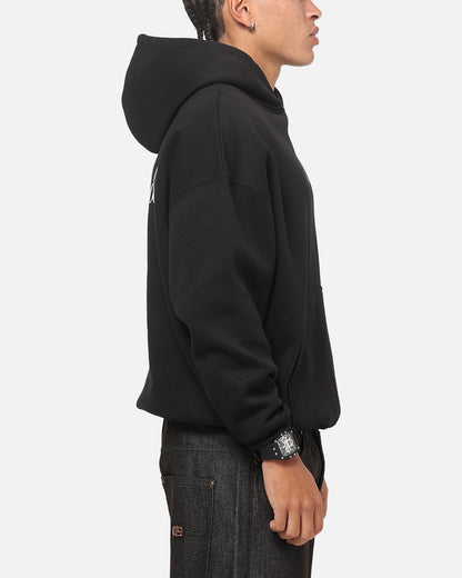 Carre Mini Script Hoodie Black