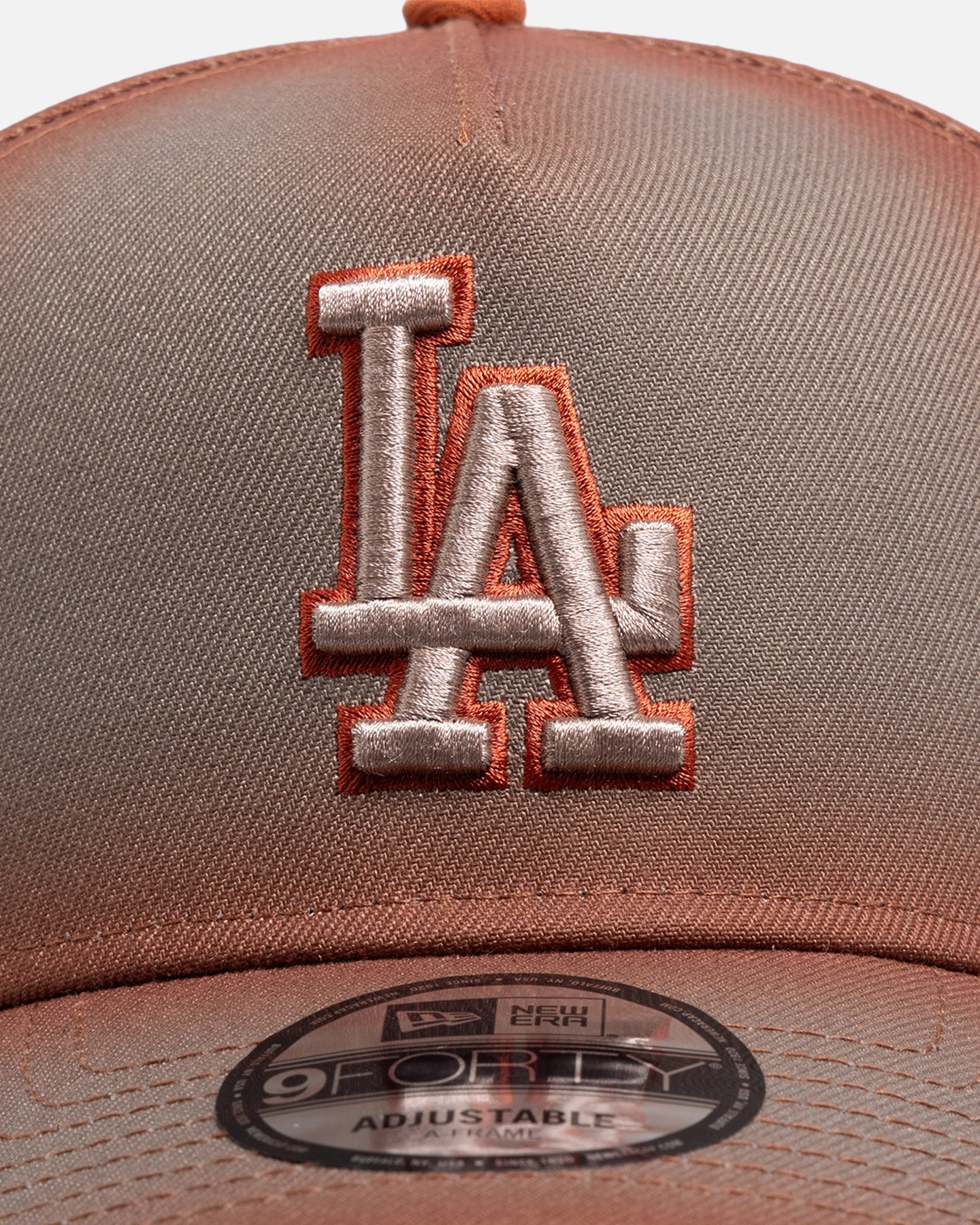 New Era Los Angeles Dodgers 'Gradient Edge' 9FORTY A-Frame Snapback Camel
