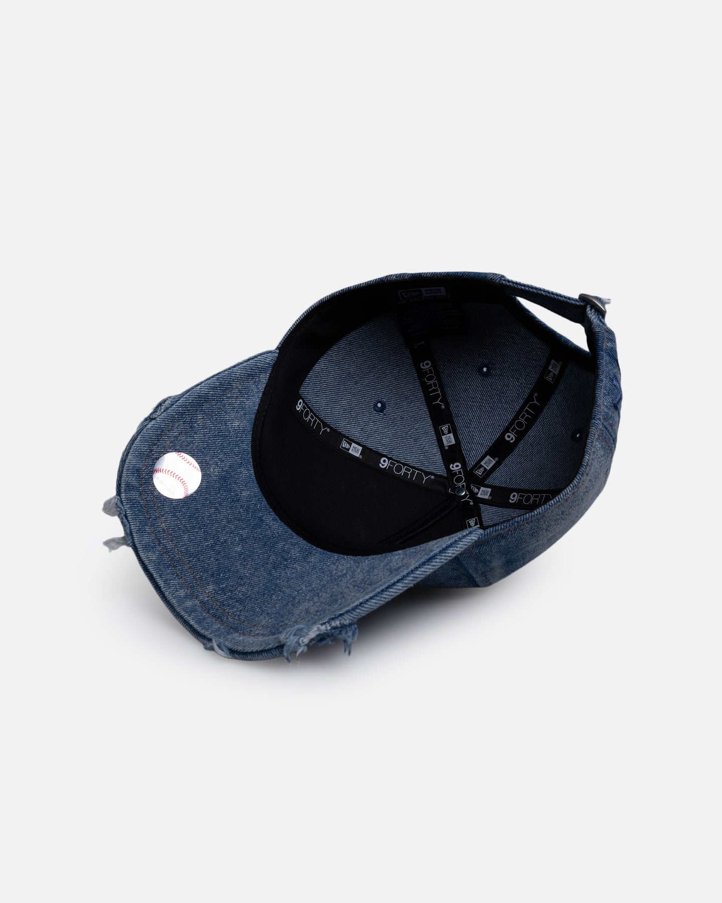 New Era New York Yankees 'Denim Over' 9FORTY A-Frame Strapback Denim