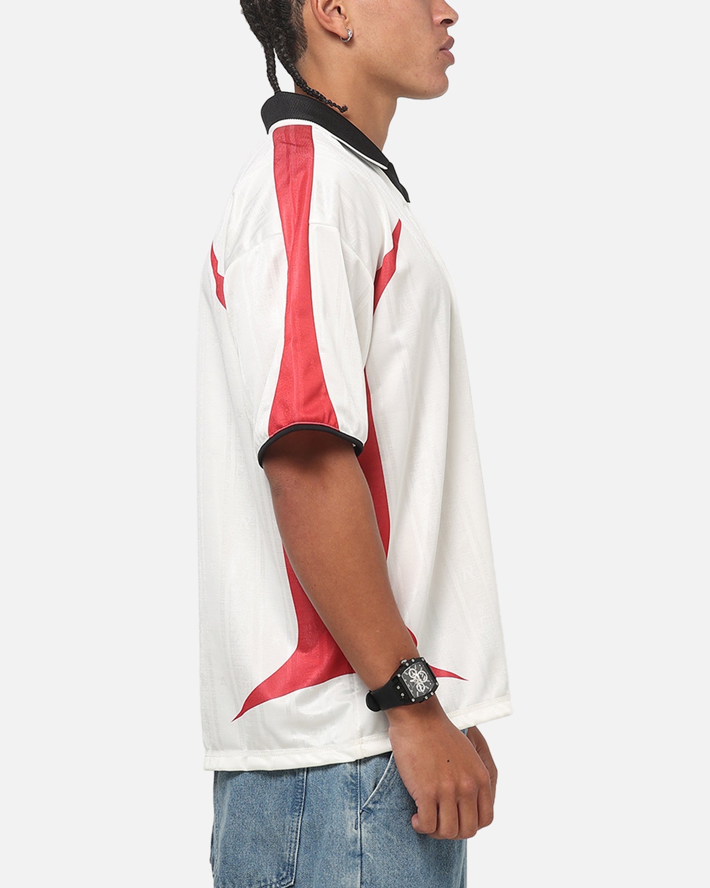 Represent Spike Football Top Flat White