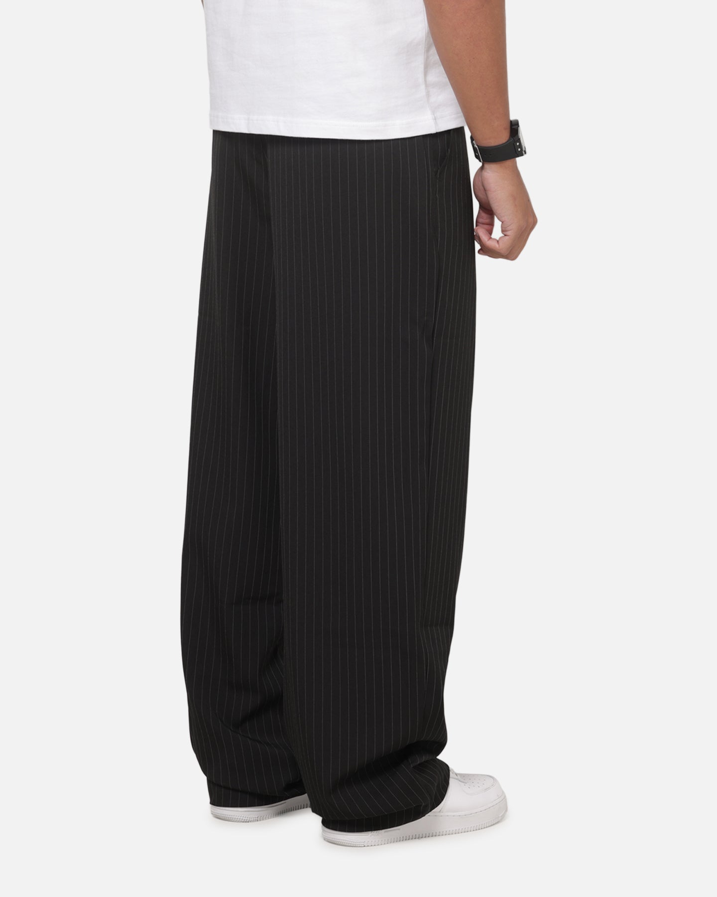 Carre Heritage Pleated Pants Pinstripe