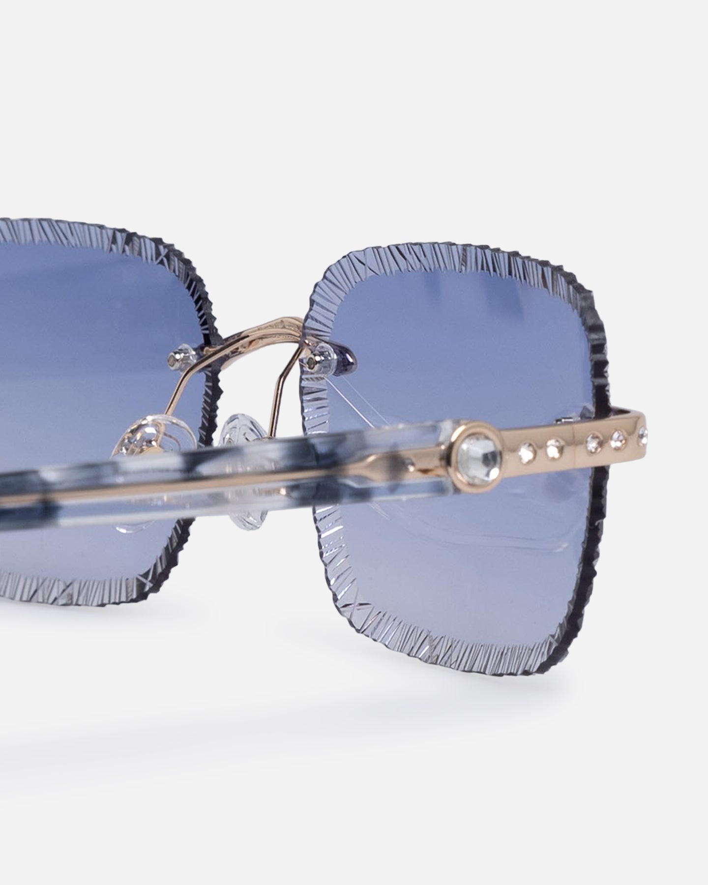 Belvoir & Co Hustler Sunglasses White/Blue