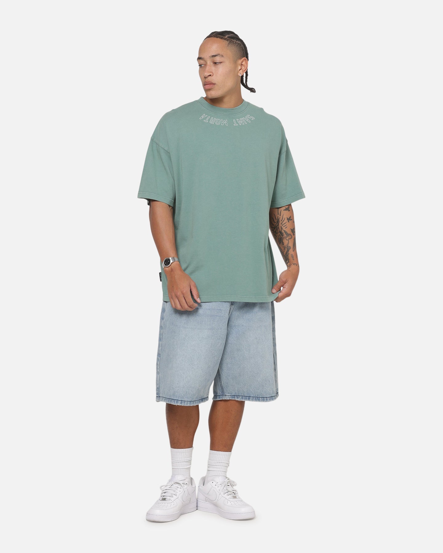Saint Morta Umbra Jorts Vintage Blue
