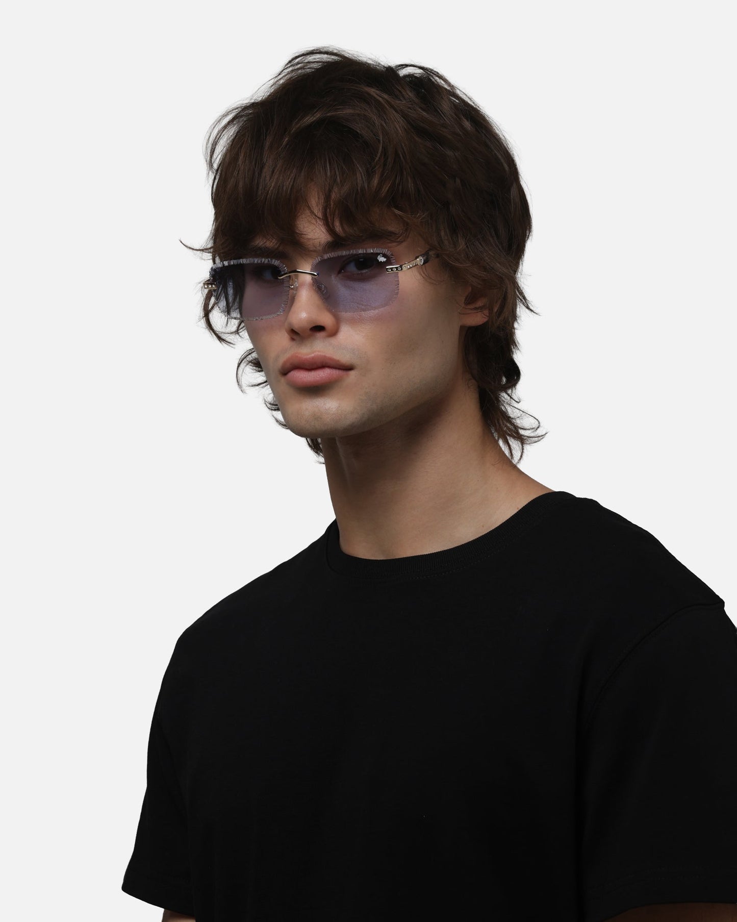 Belvoir & Co Hustler Sunglasses White/Blue