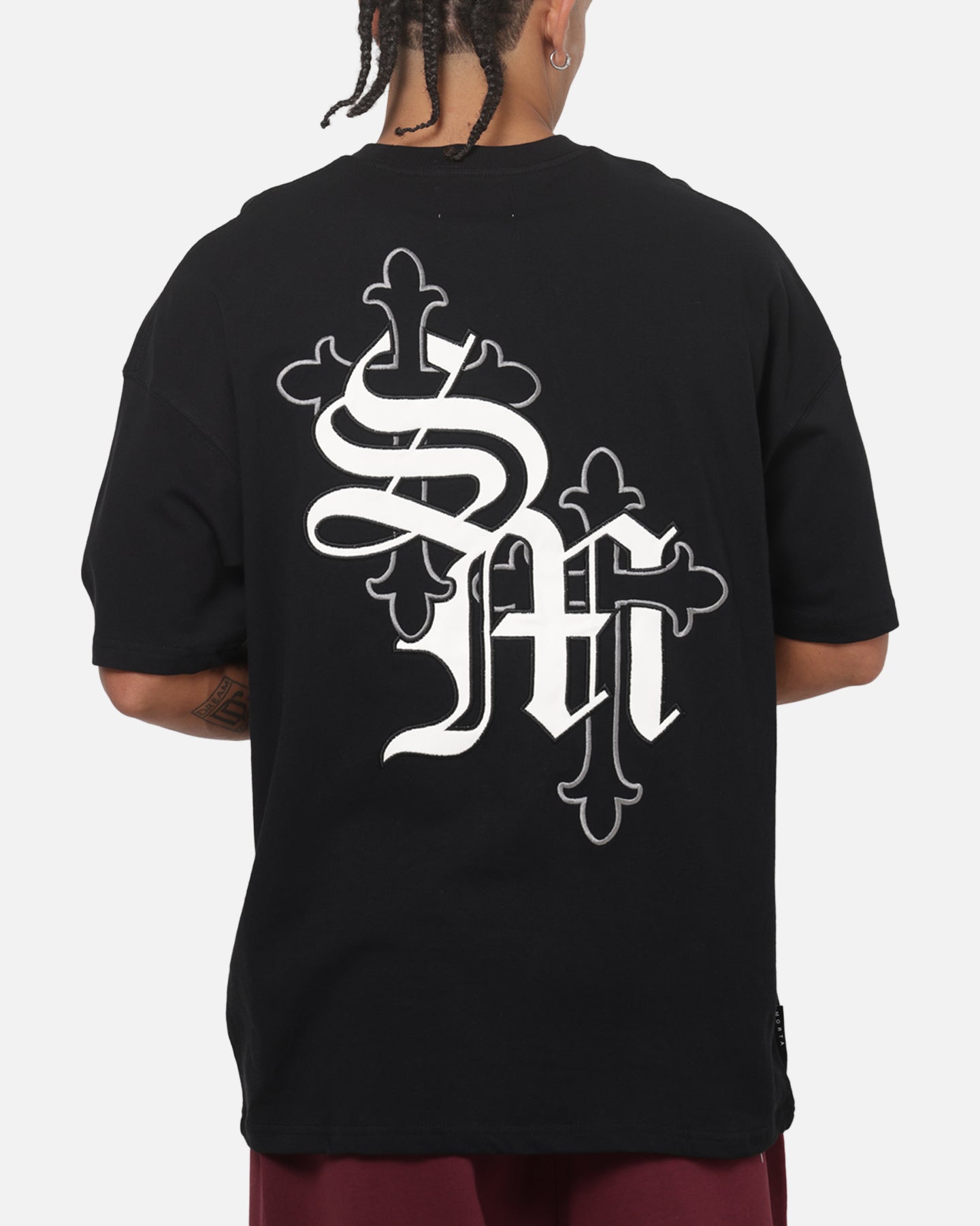 Saint Morta Alter Boxy T-Shirt Black