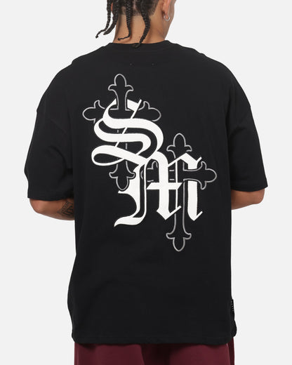 Saint Morta Alter Boxy T-Shirt Black