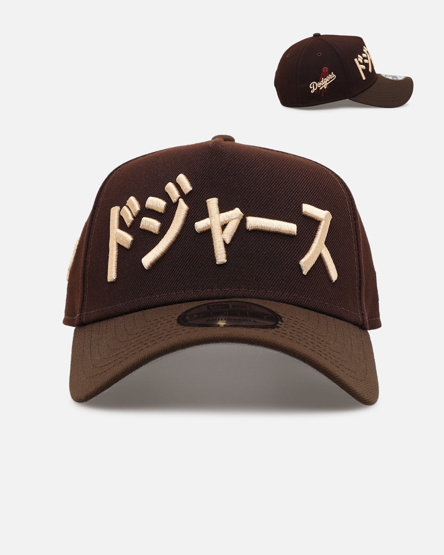 New Era Los Angeles Dodgers 'Japan Pack' Kanji 9FORTY A-Frame Snapback Brown