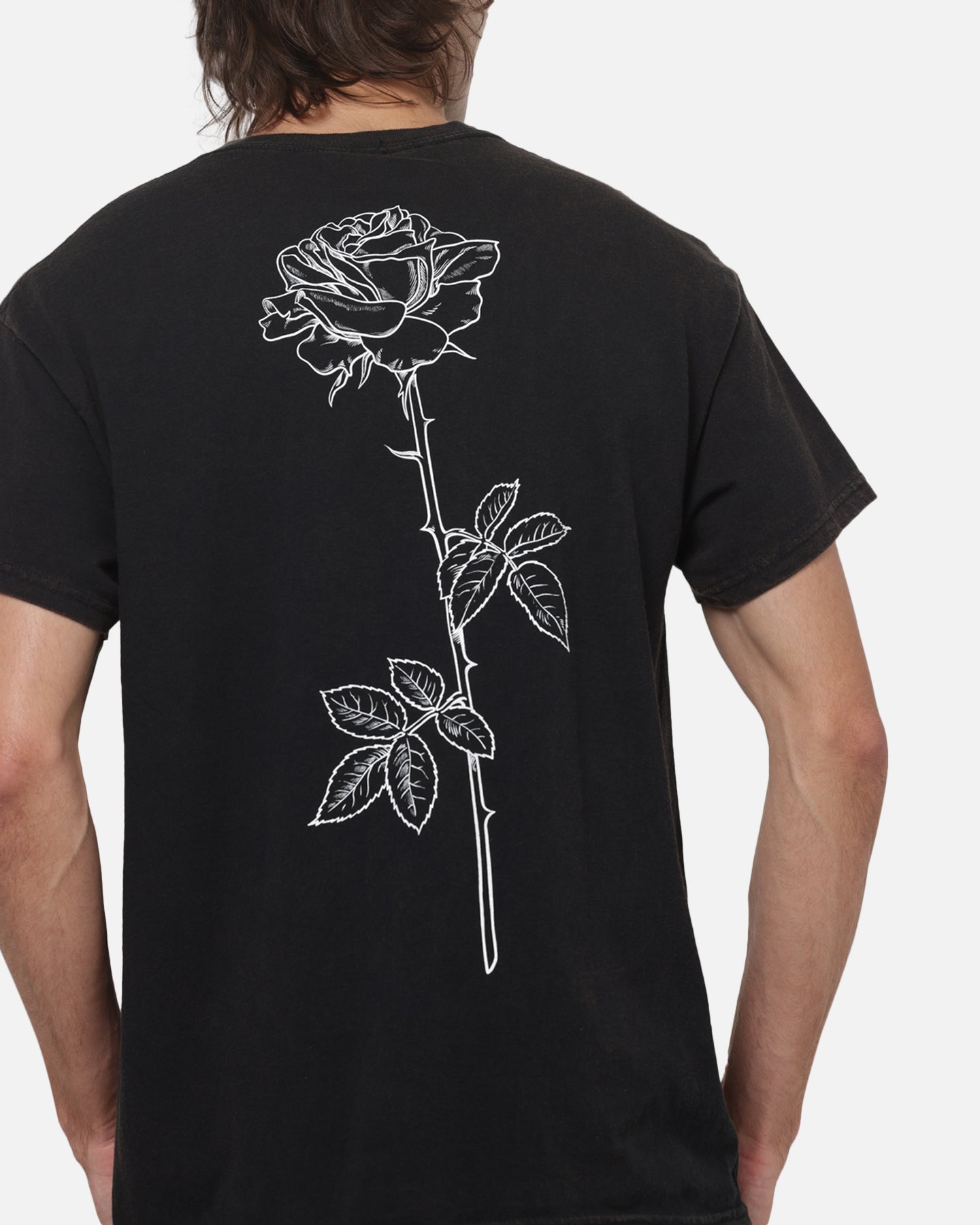 XXIII Rose T-Shirt Black/White