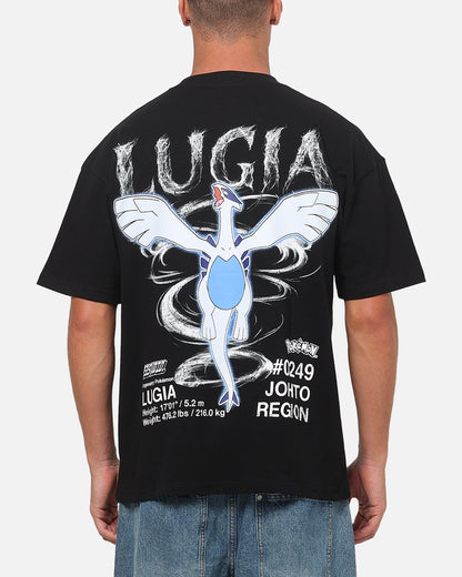 The Pokémon Collection By 73Studio Lugia Legendary T-Shirt Black