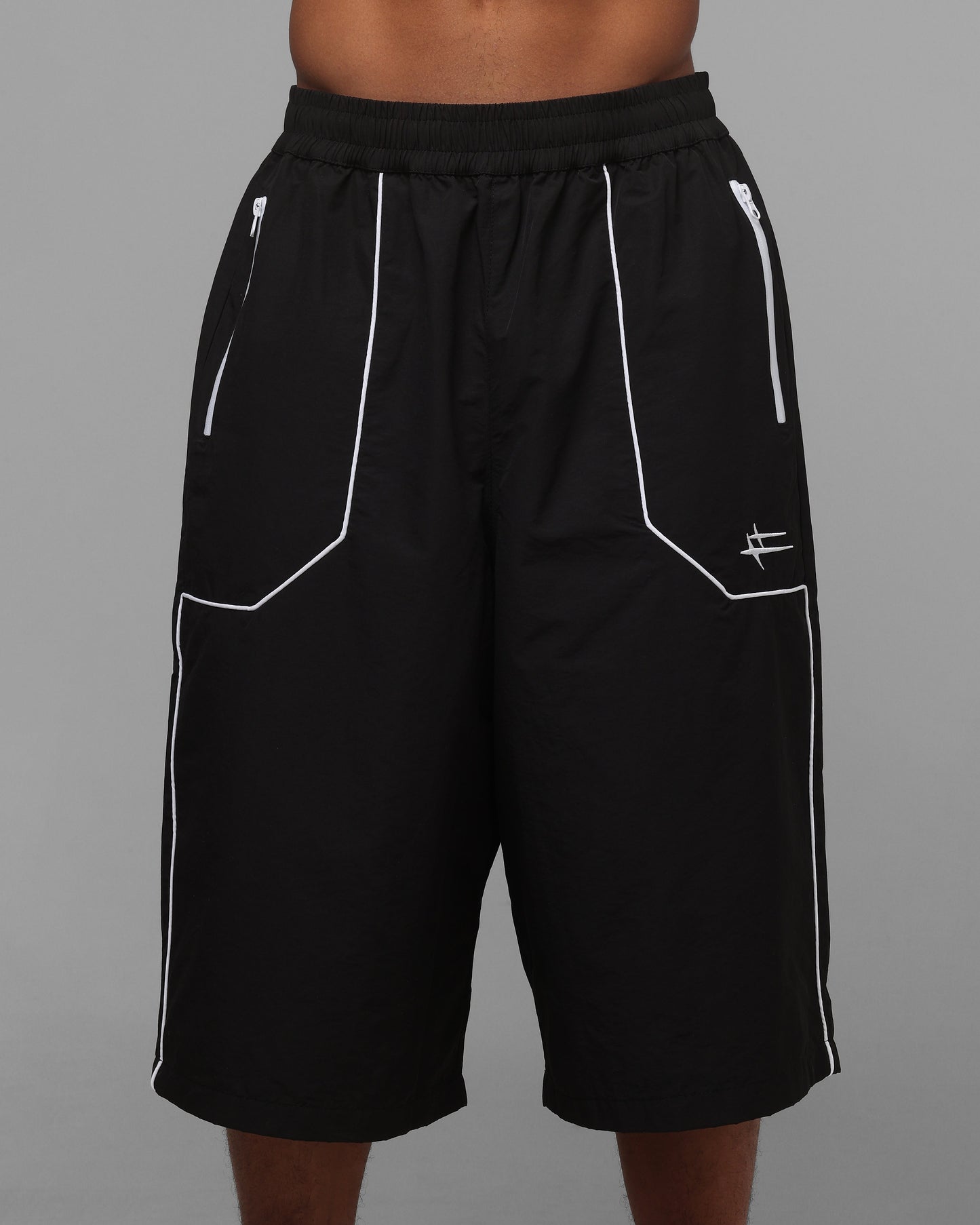 Loiter Pinline Board Shorts Black