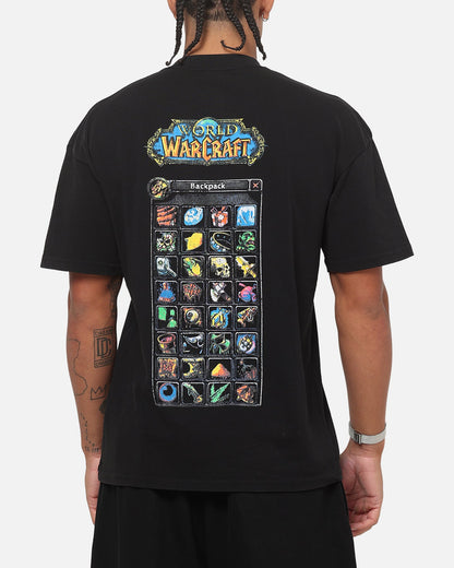 73Studio X Warcraft How Big Is Your Sack T-Shirt Black Acidwash