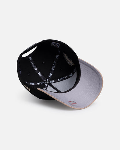 New Era Chicago White Sox 'Black Camel' 9FORTY A-Frame Snapback Black/Camel