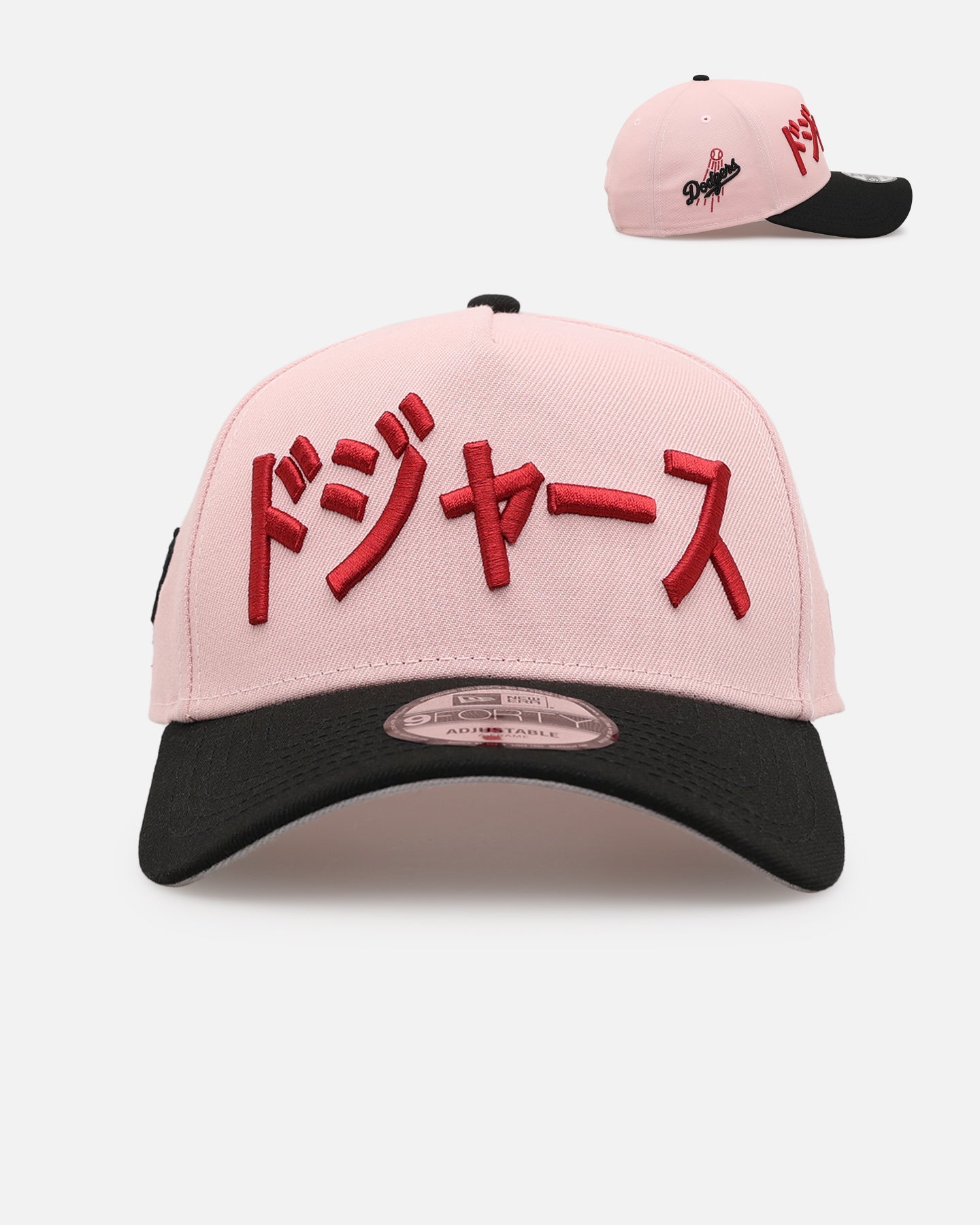 New Era Los Angeles Dodgers 'Japan Pack' Kanji 9FORTY A-Frame Snapback Pink