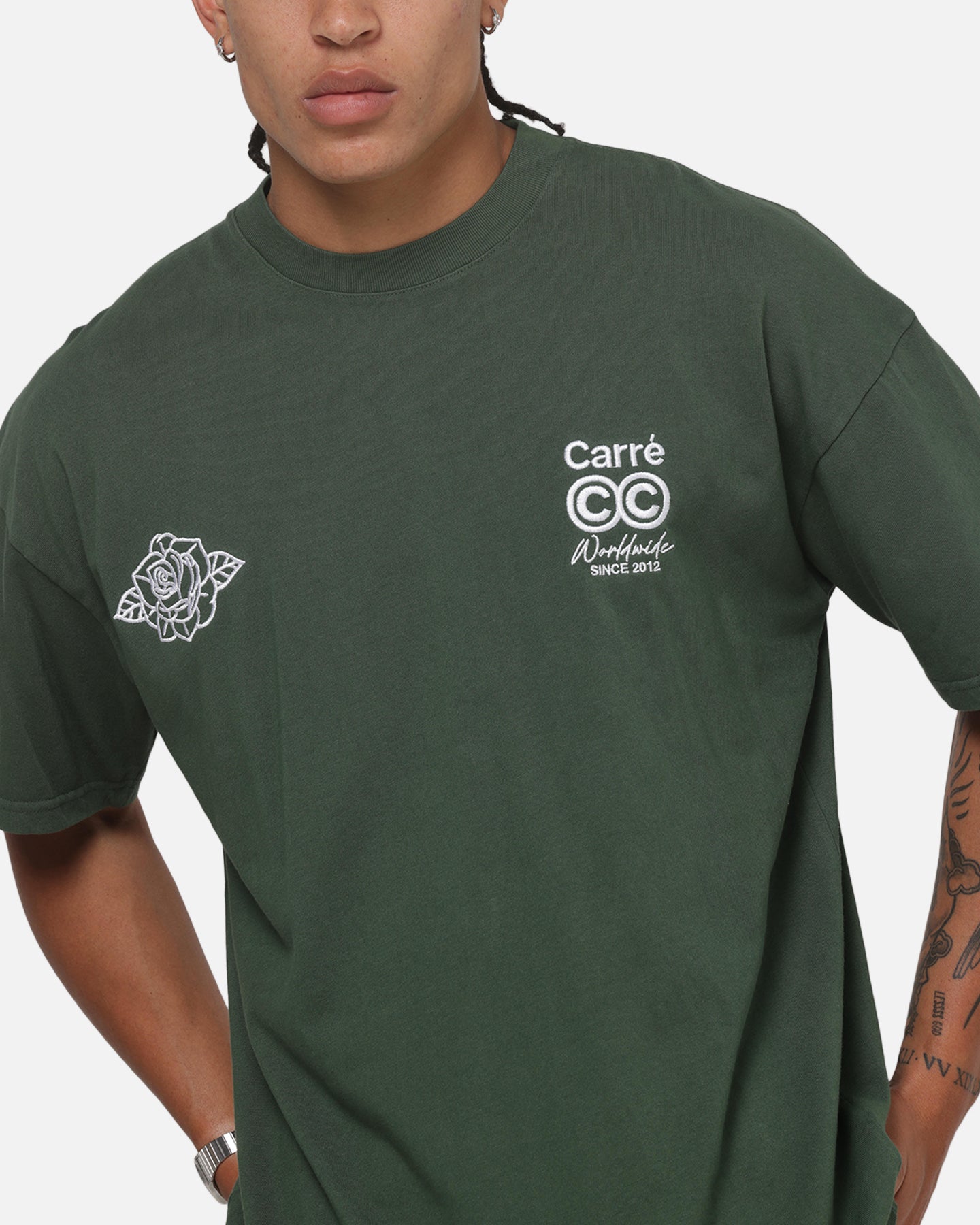 Carre CC 2.0 T-Shirt Forest Green