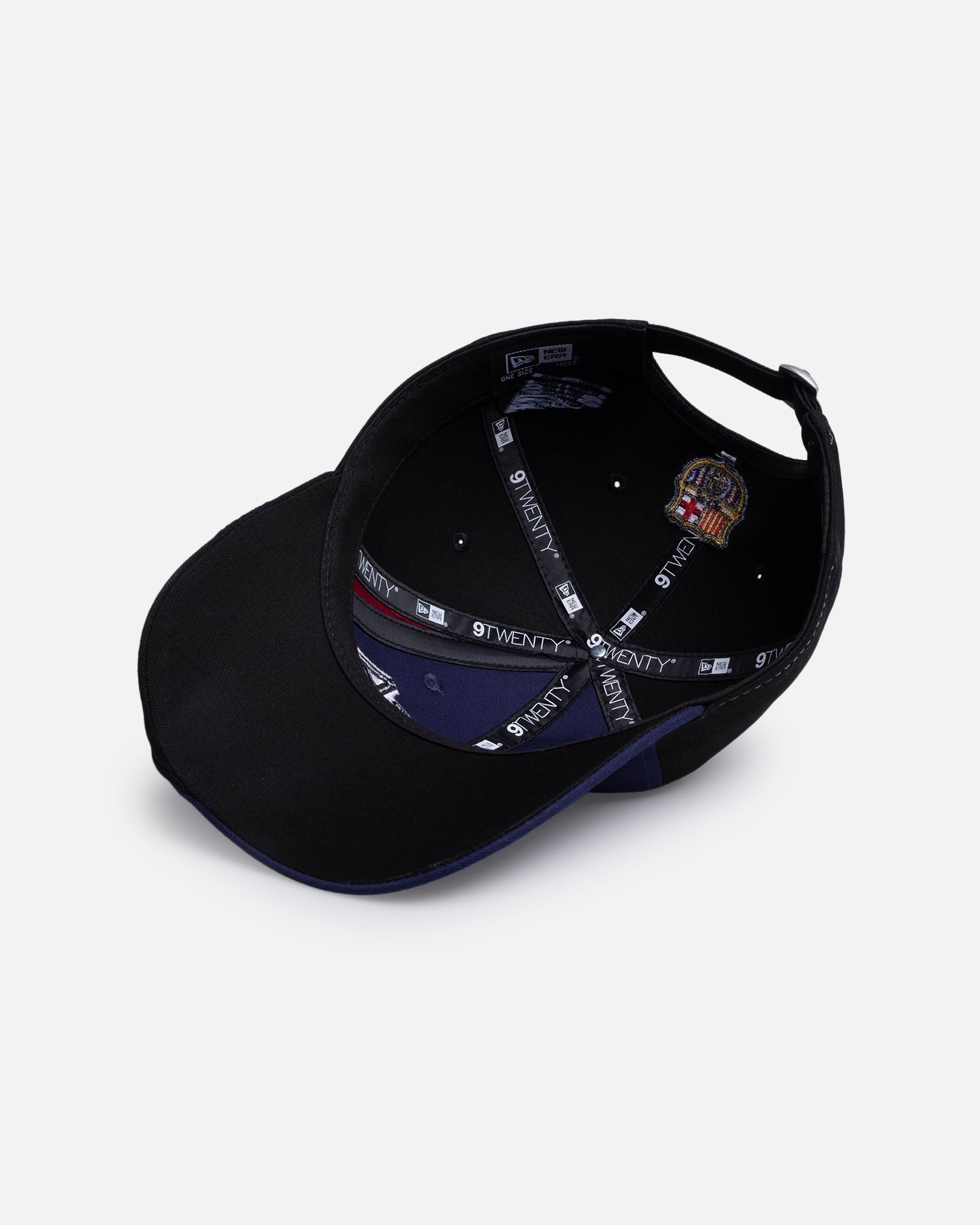 New Era FC Barcelona 'Moto Unstructured' 9TWENTY Strapback Navy