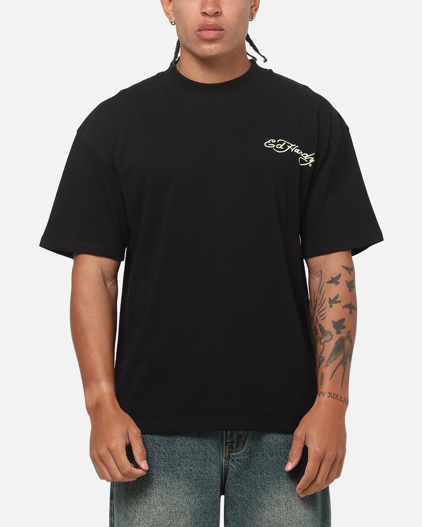 Ed Hardy Phoenix T-Shirt Black
