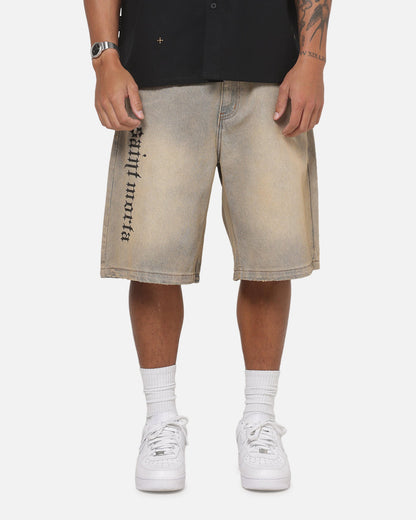 Saint Morta Amplus Sacrament Jorts Dirty Vintage Blue