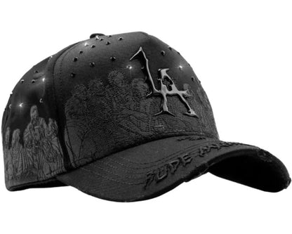 3-CROSSES BASEBALL CAP