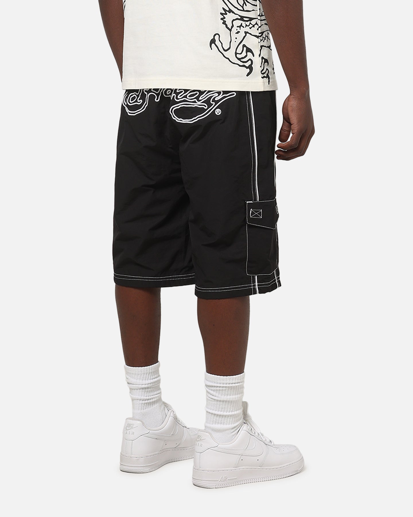 Ed Hardy Fury Shorts Black