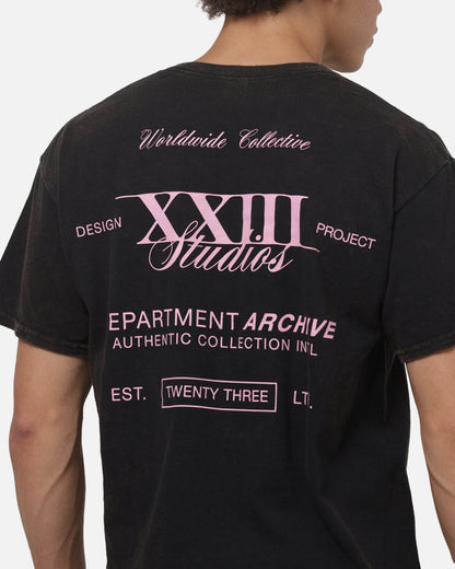 XXIII Utilities T-Shirt Black/Pink
