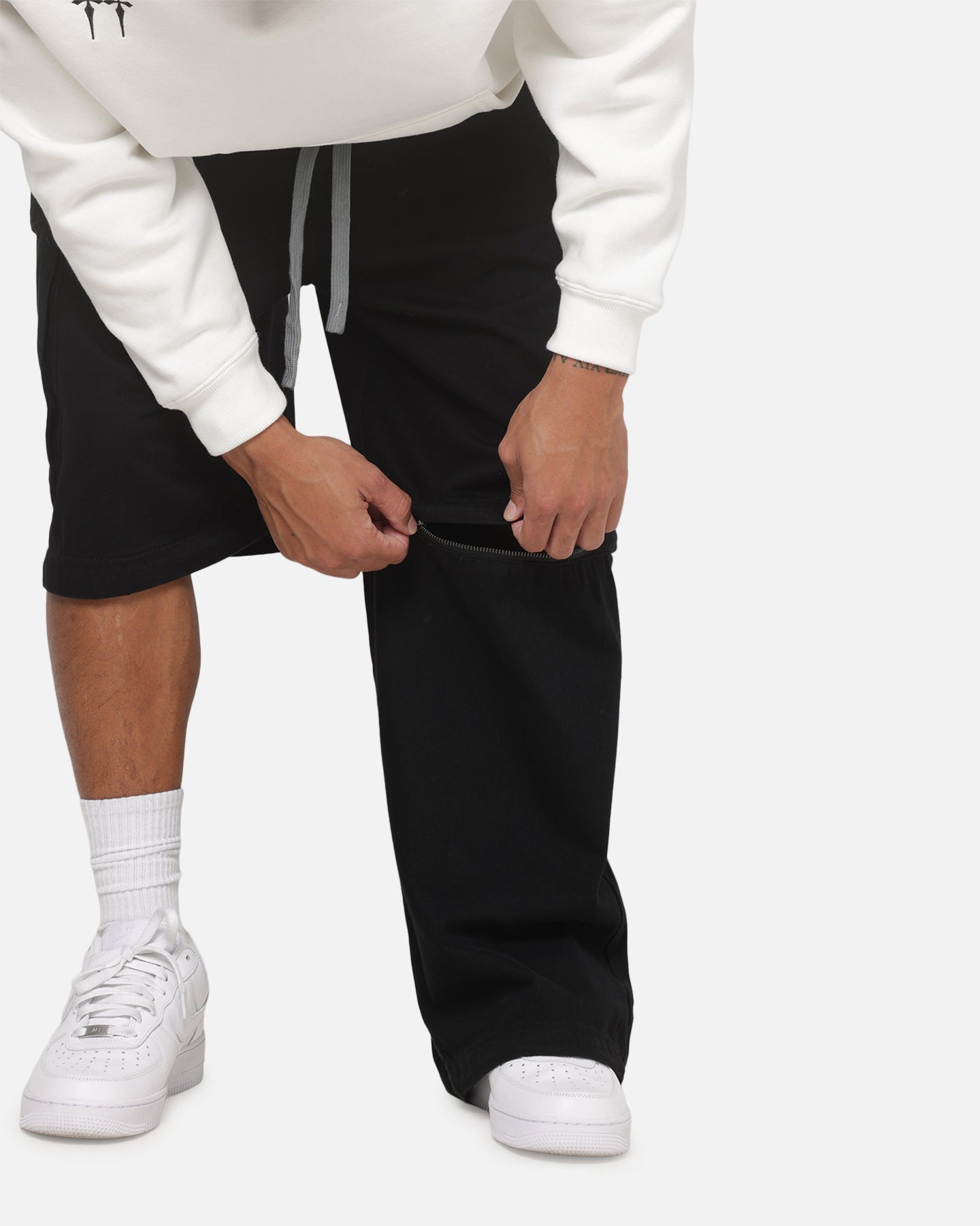 Saint Morta Umbra Super Baggy Cargo Pants Black