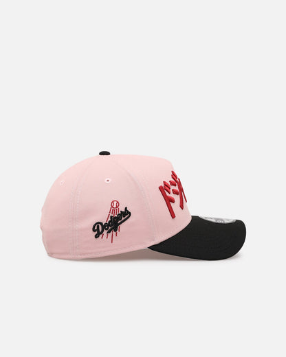 New Era Los Angeles Dodgers 'Japan Pack' Kanji 9FORTY A-Frame Snapback Pink