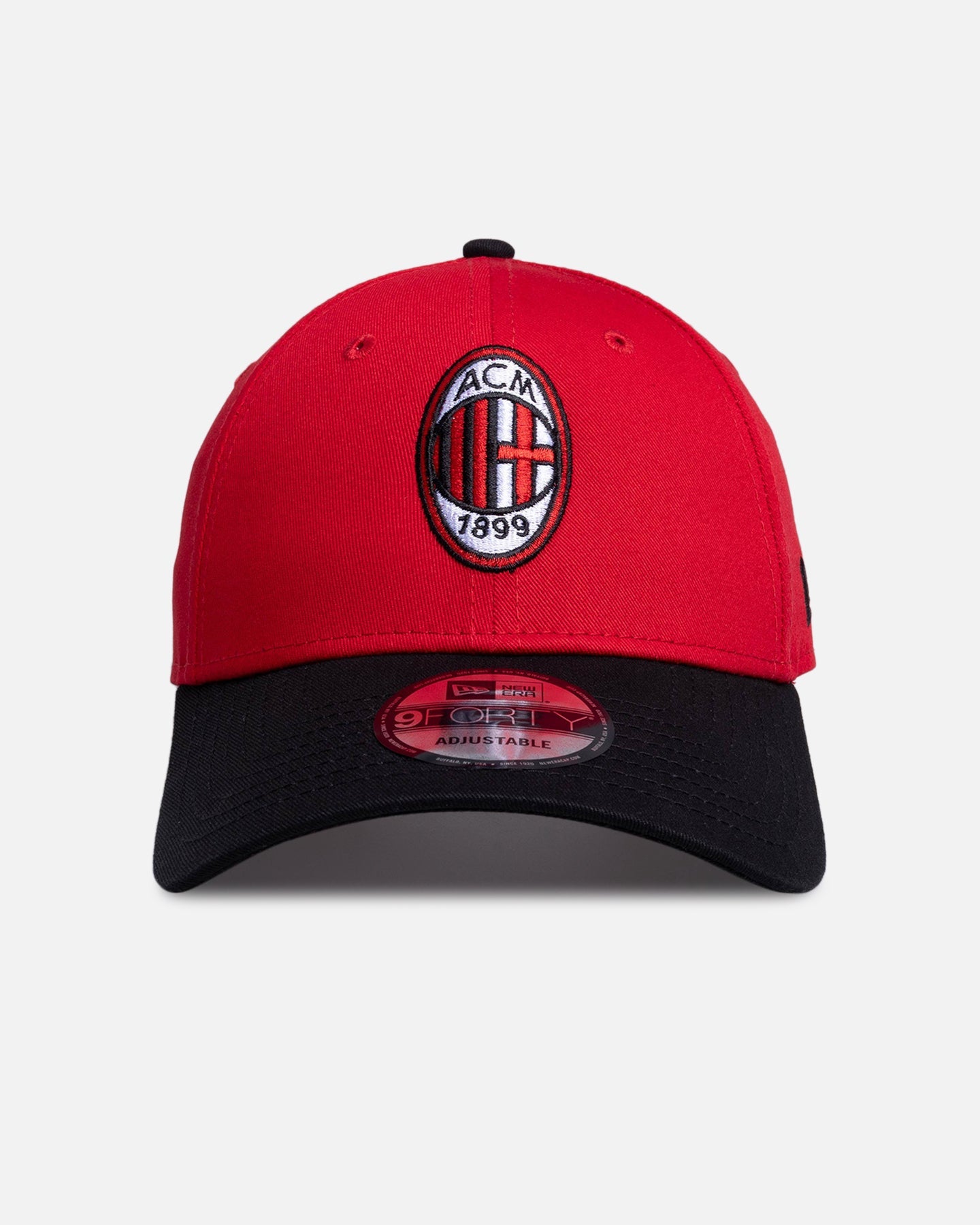 New Era AC Milan 'Contrast Scarlet' 9FORTY Strapback Red