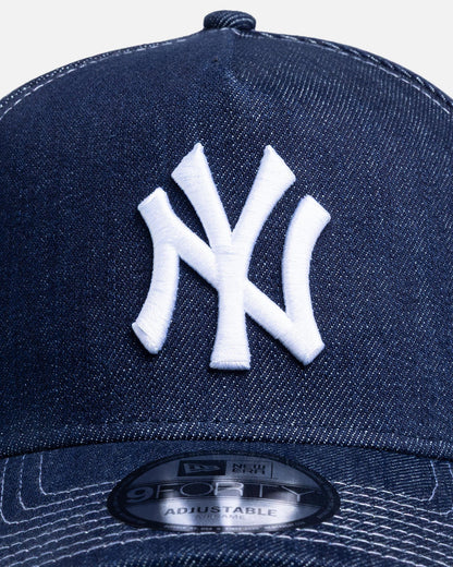 New Era New York Yankees 'Denim Contrast' 9FORTY A-Frame Snapback Denim