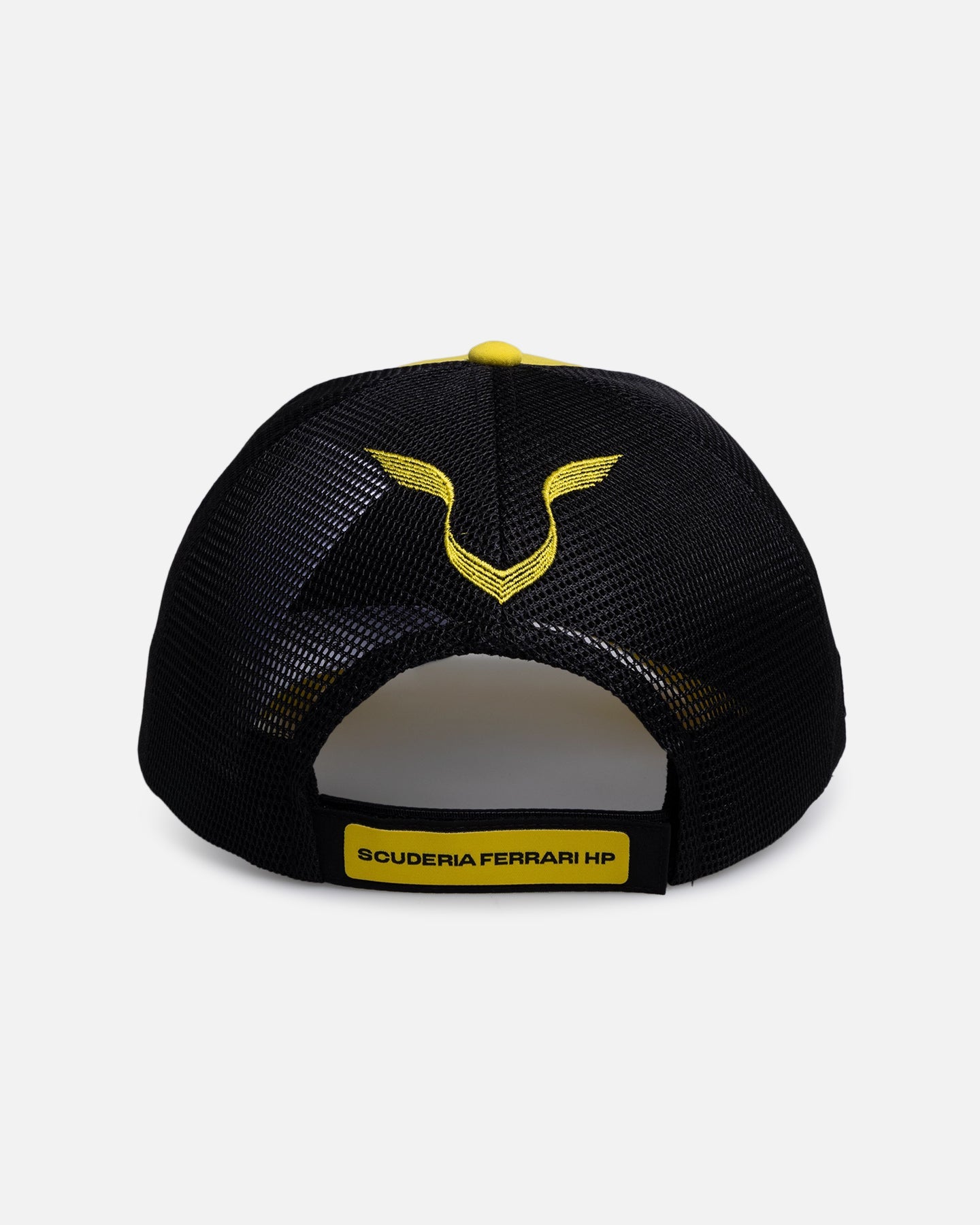 Puma X Scuderia Ferrari Replica Lewis Hamilton UK Trucker Strapback Cap Speed Yellow/Puma Black