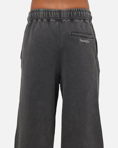 Mitchell & Ness Las Vegas Raiders Star Script Relaxed Track Pants Washed Black