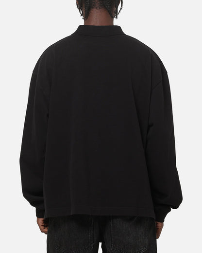 Represent Owners Rugby Top Jet Black