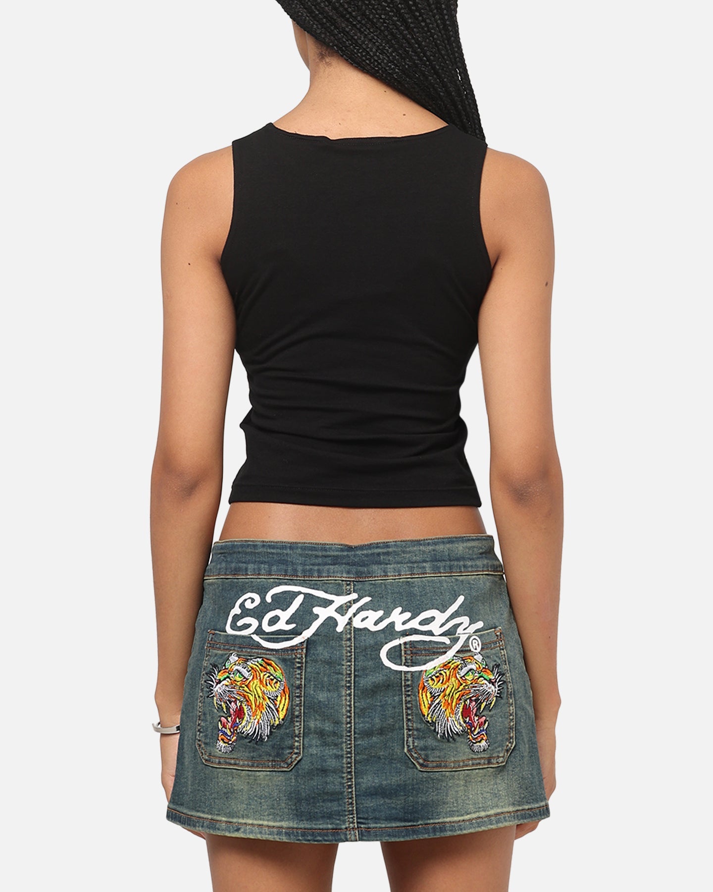 Ed Hardy Women's Holy Tank Black