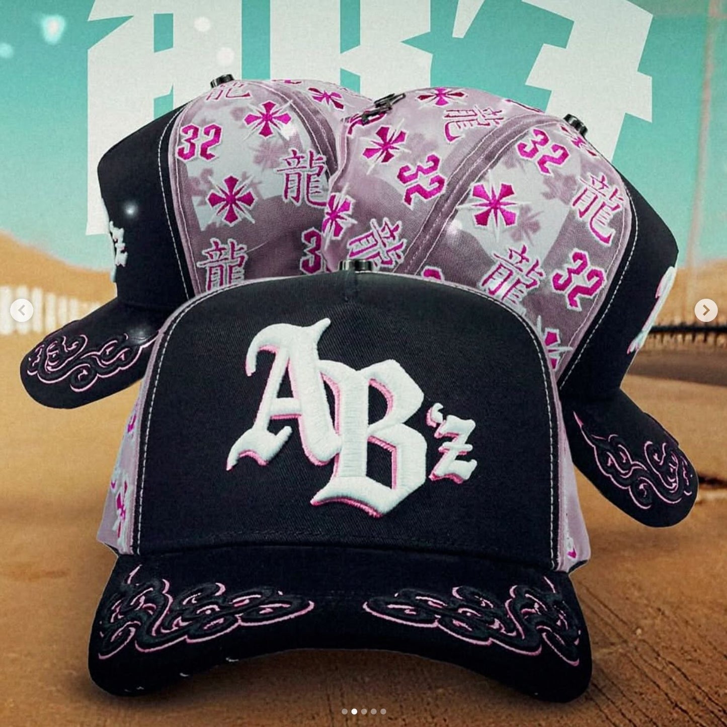 3-CROSSES BASEBALL CAP