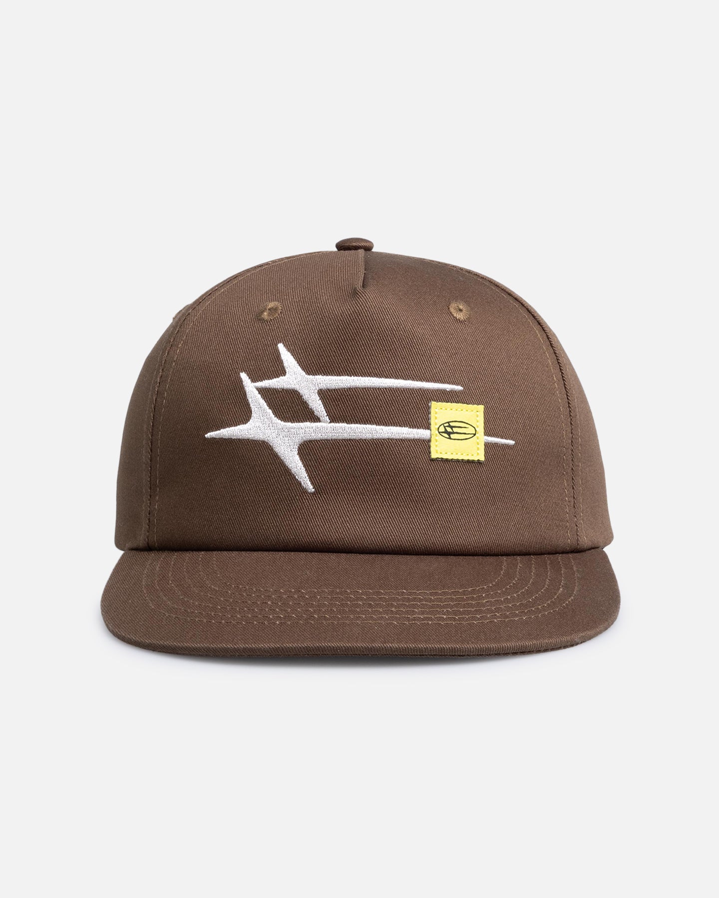 Loiter Hybrid Snapback Cap Brown