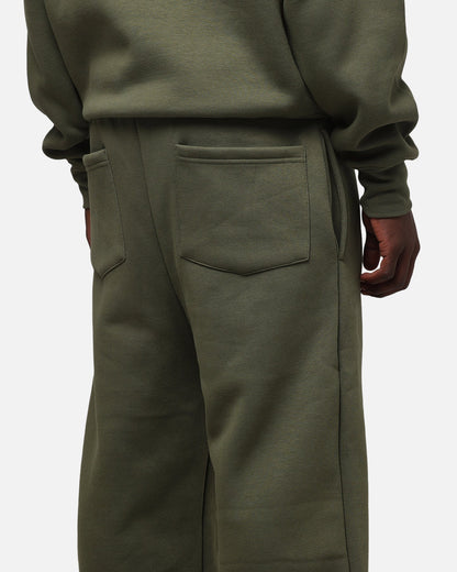 Loiter Hybrid Sweatpants Olive/Pink