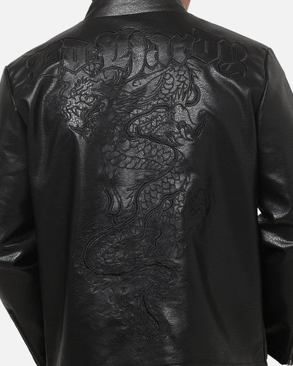 Ed Hardy Fury Biker Jacket Black