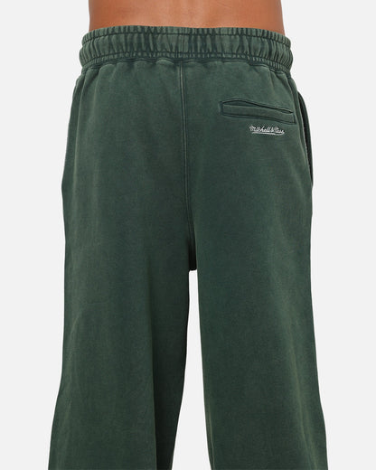 Mitchell & Ness Boston Celtics Star Script Relaxed Track Pants Pine Green