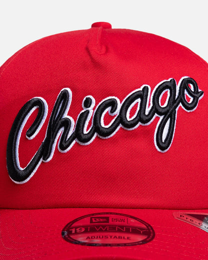New Era Chicago Bulls 'Scarlet' 19TWENTY Snapback Red