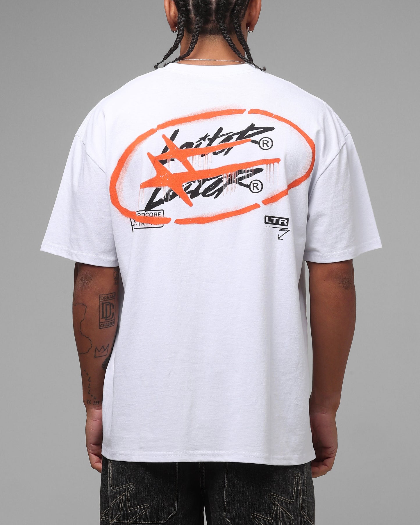 Loiter Stampout T-Shirt Vintage White