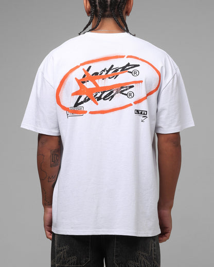 Loiter Stampout T-Shirt Vintage White