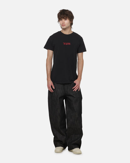 XXIII Rose T-Shirt Black/Red