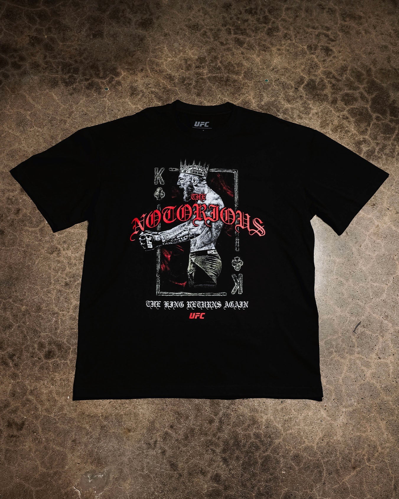 UFC By Culture Kings UFC IFW 2026 The King T-Shirt Black