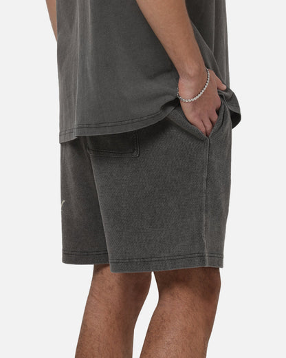 Represent Owners Club Script Shorts Vintage Grey