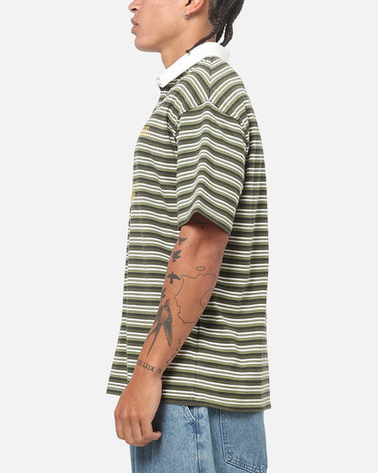 Vouseti Post Game Polo Shirt Forest Green
