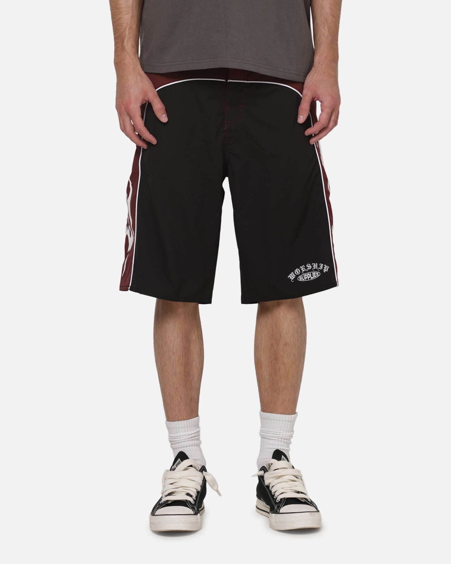 Worship Primal Long Boardshorts Black Port