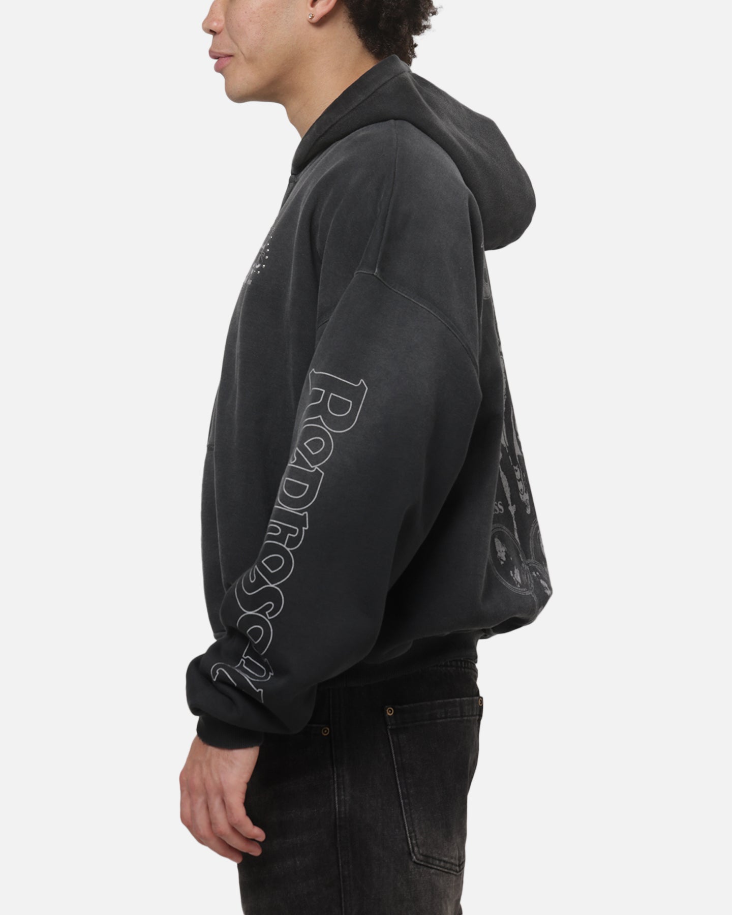 Represent Beach Boys Endless Summer Hoodie Stained Black